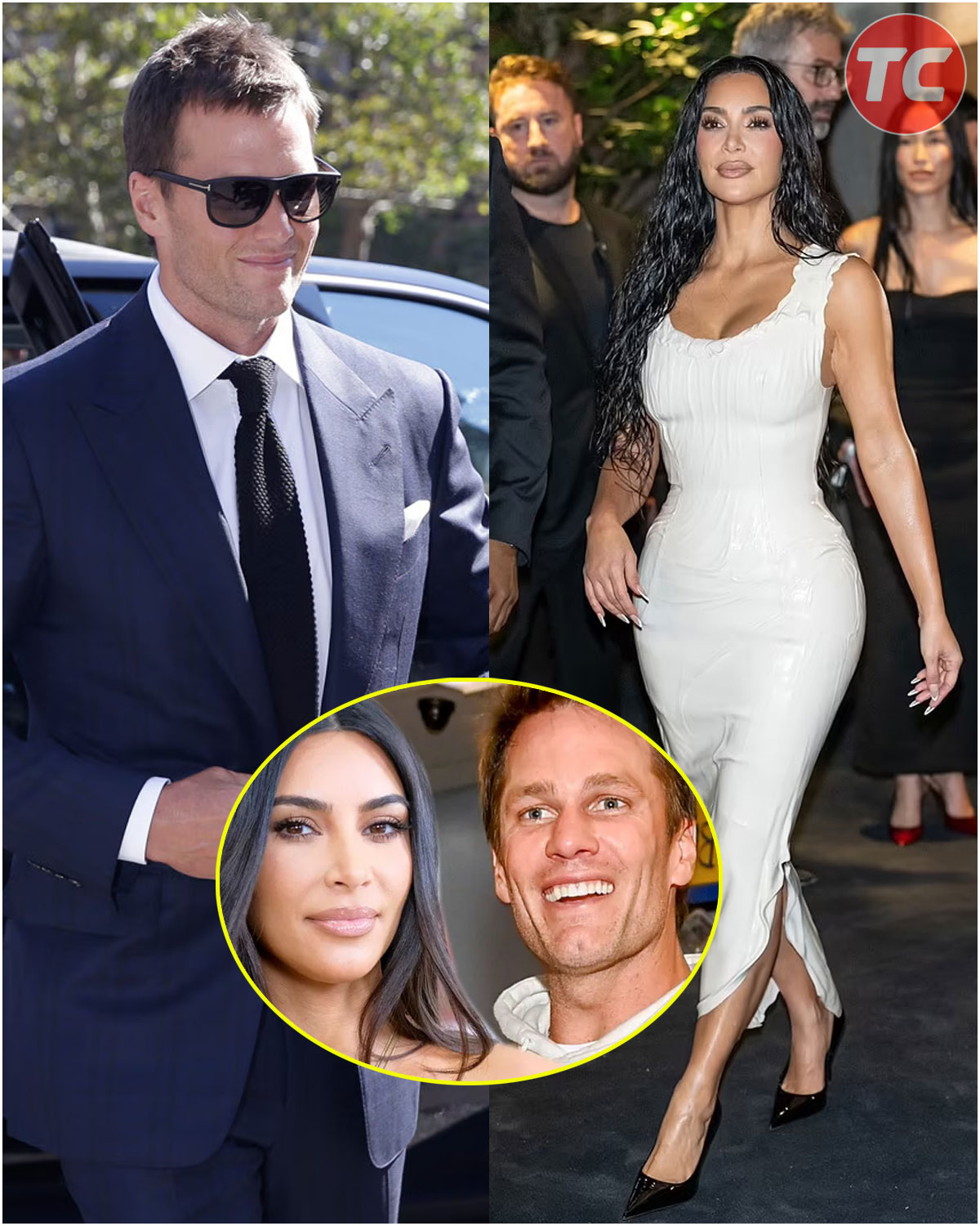 REPORT Tom Brady And Kim Kardashian Spotted Flirting With Each Other